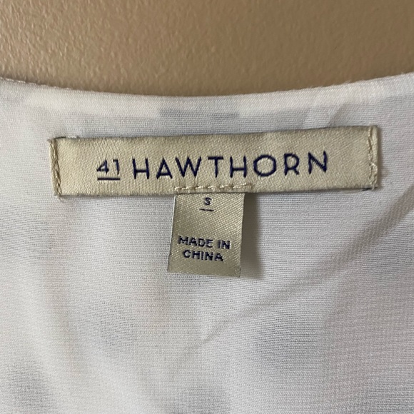 41 Hawthorn Carol Tulip Detail Blouse sz sm - Picture 5 of 6